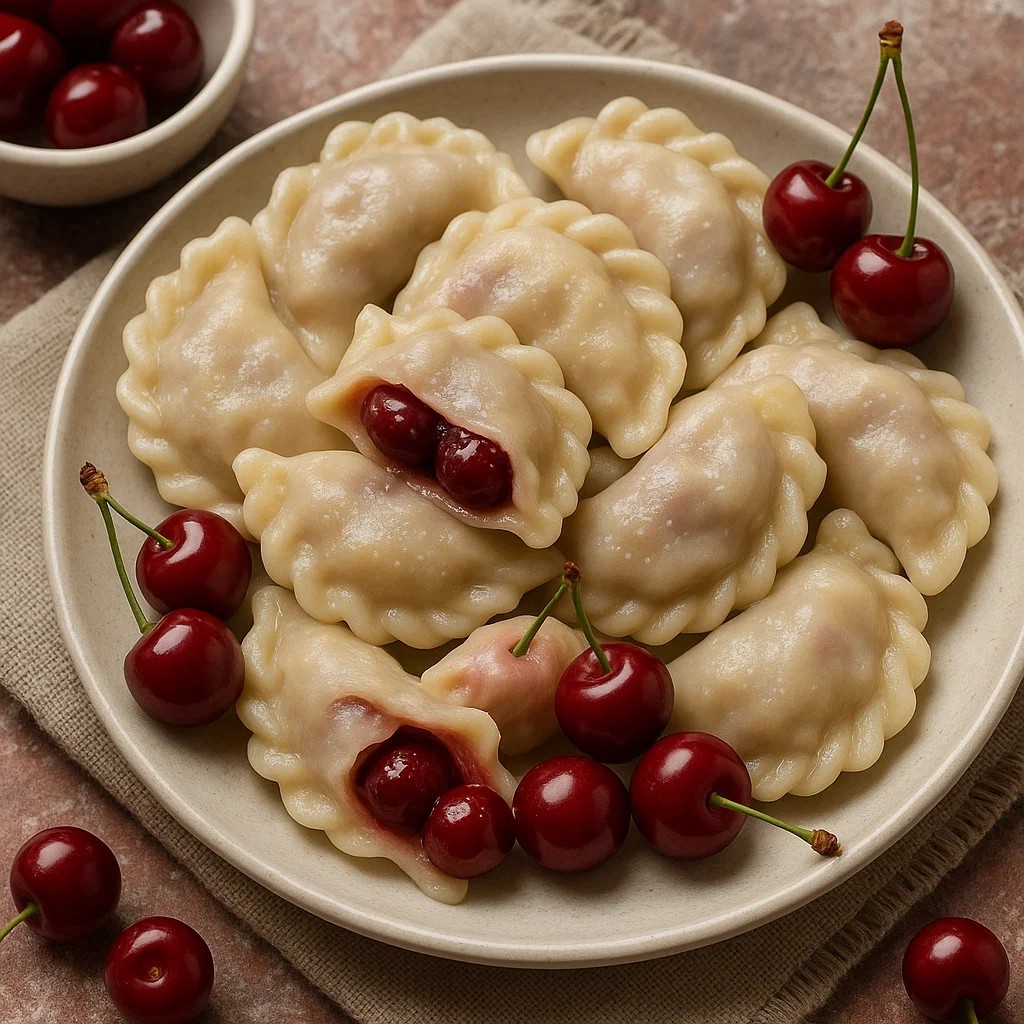 Вареники з вишнями